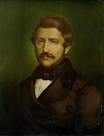 Portrait de Gaetano Donizetti - Italian School